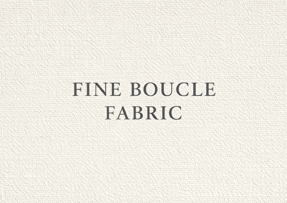 Fine Finished Boucle Fabric