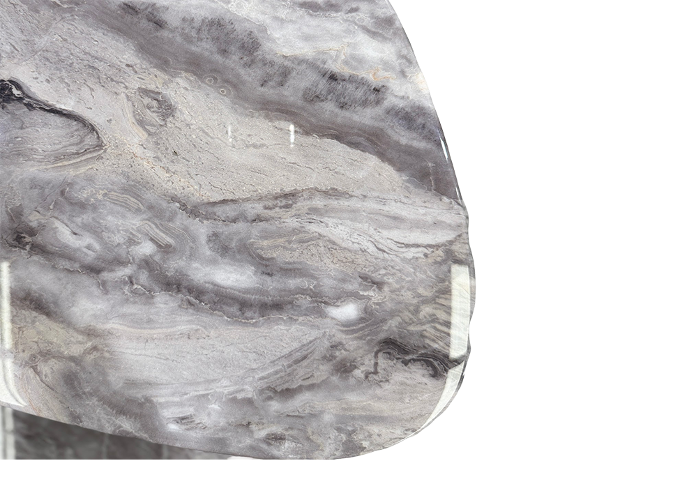 Fantasy Grey Faux Onyx Surface