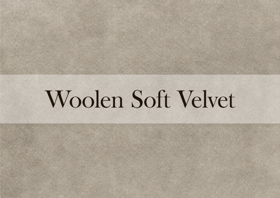 Premium Wool Finish Velvet Upholstery