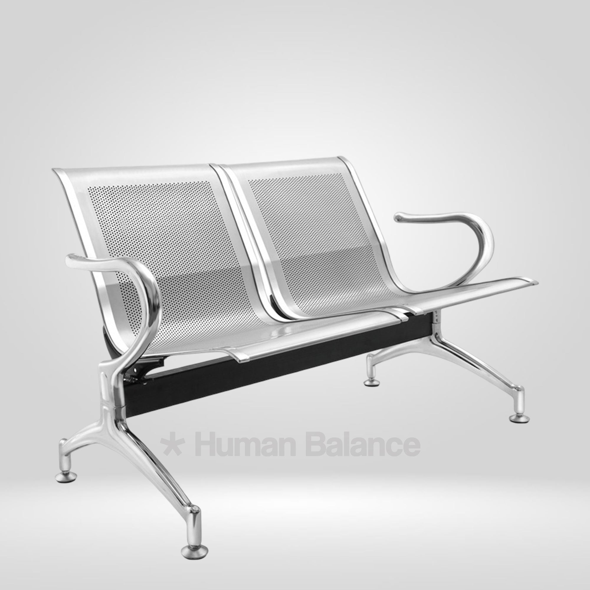 Rivet 2 Seater Waiting Bench