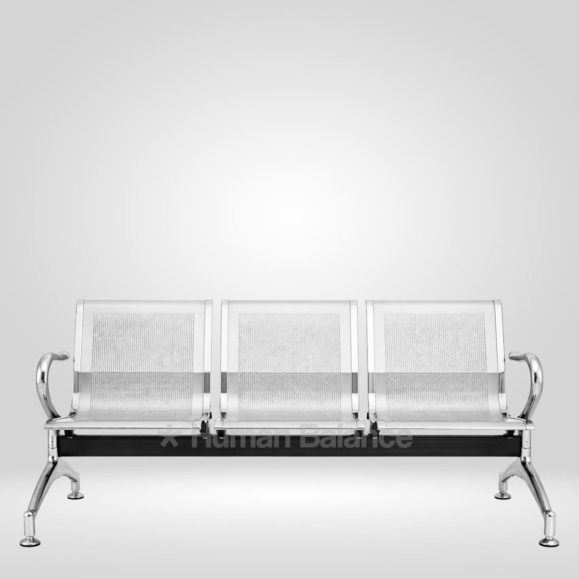Rivet 3 Seater Waiting Bench