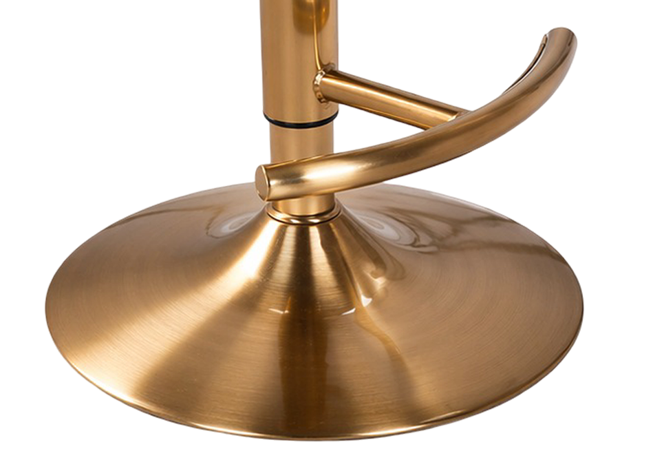 Polished Gold Finished Metal Base
